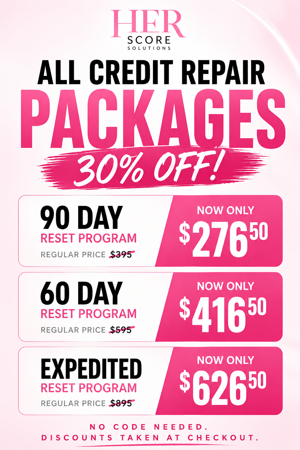 Credit Reset 90 Day Program