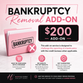 Add On Bankruptcy Removal