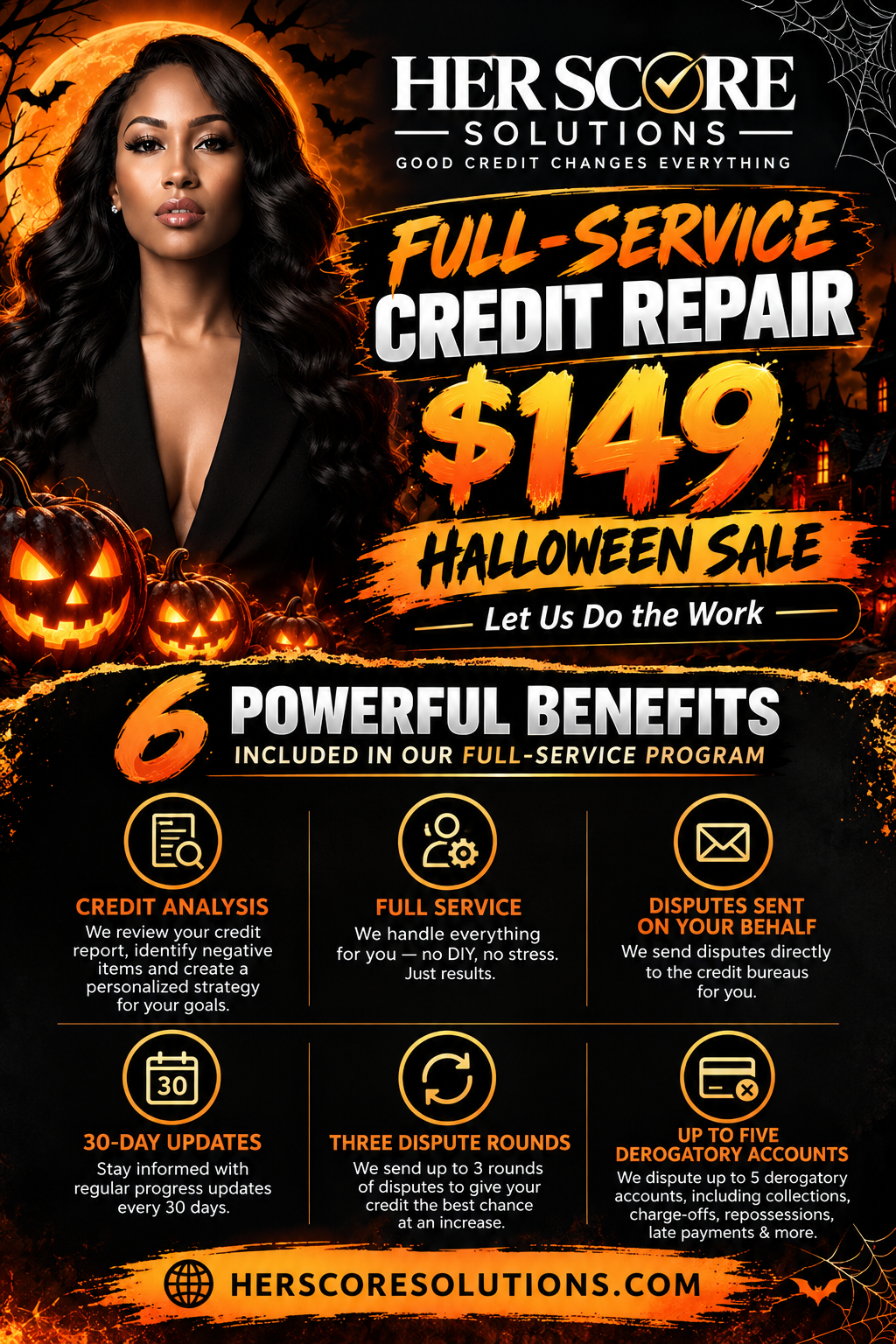 $149 CREDIT RESET FLASH SALE
